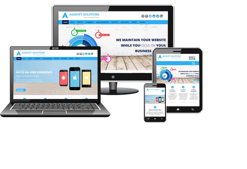 Get Professional Web Design Services from Azasoft in Tirunelveli